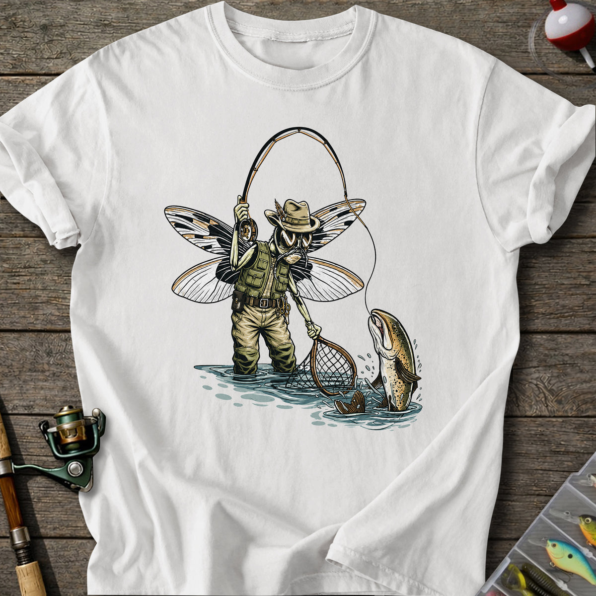 Fly Fishing Mayfly T-Shirt