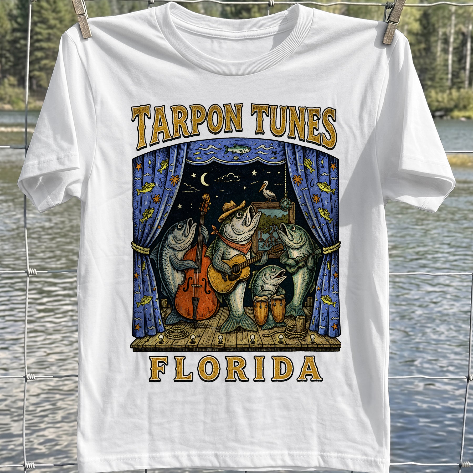 Tarpon Tunes Florida T-Shirt