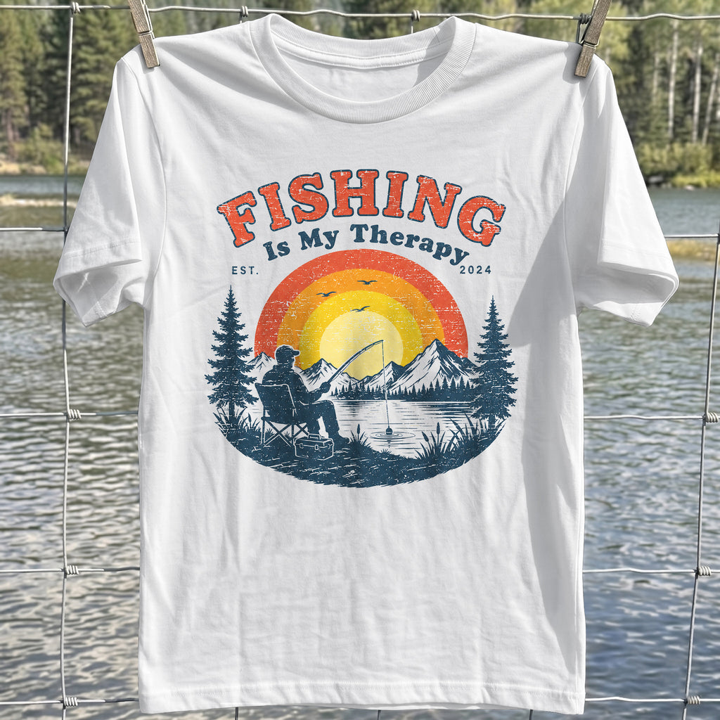 Fishing Therapy T-shirt