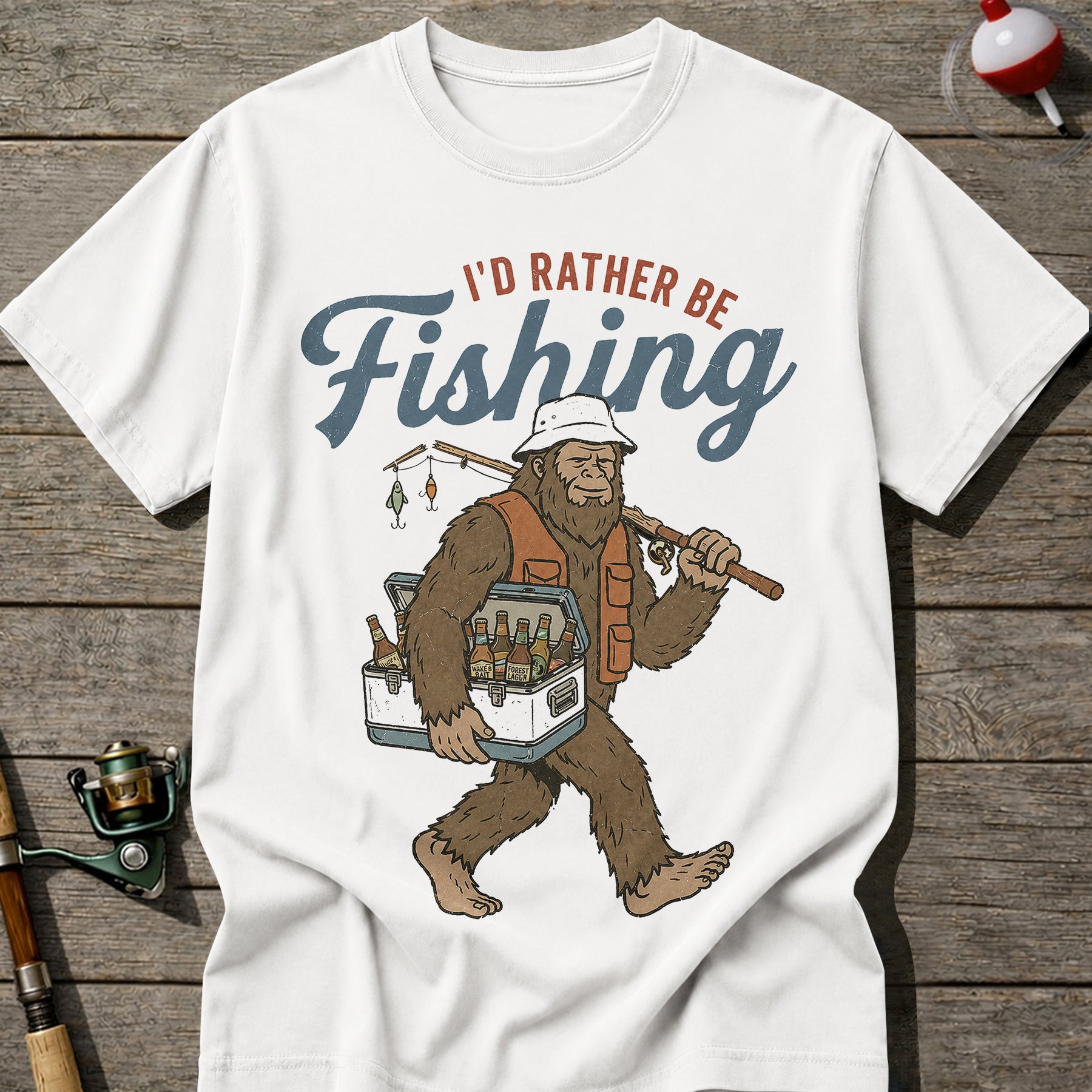 I'D Rather Be Fishing T-Shirt