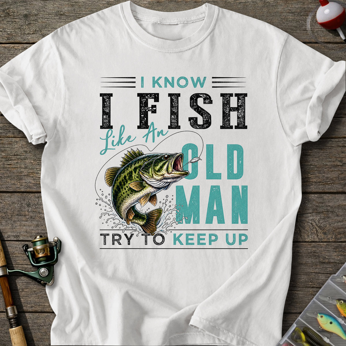 Old Man Fish T-Shirt