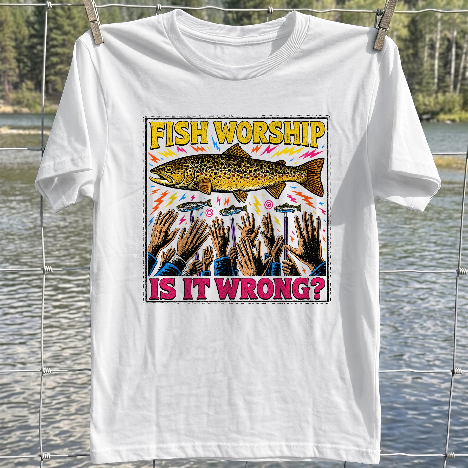 Fish Worship T-shirt