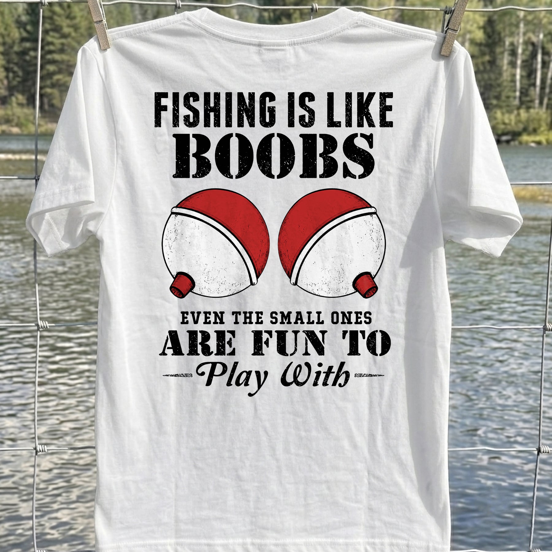 Fishing Boobs T-Shirt