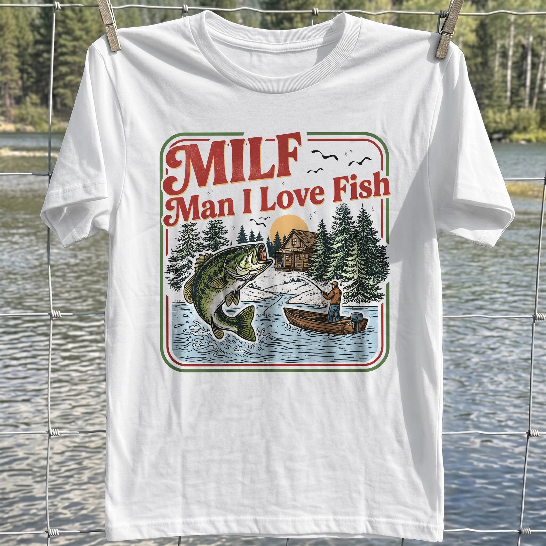 MILF Fishing Life T-Shirt