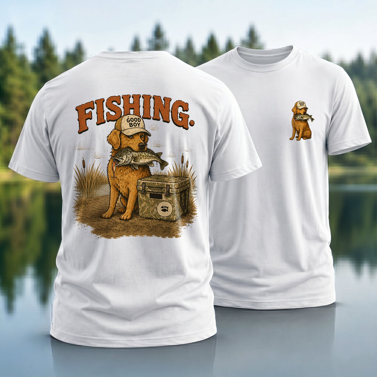 Good Boy Fishing T-shirt