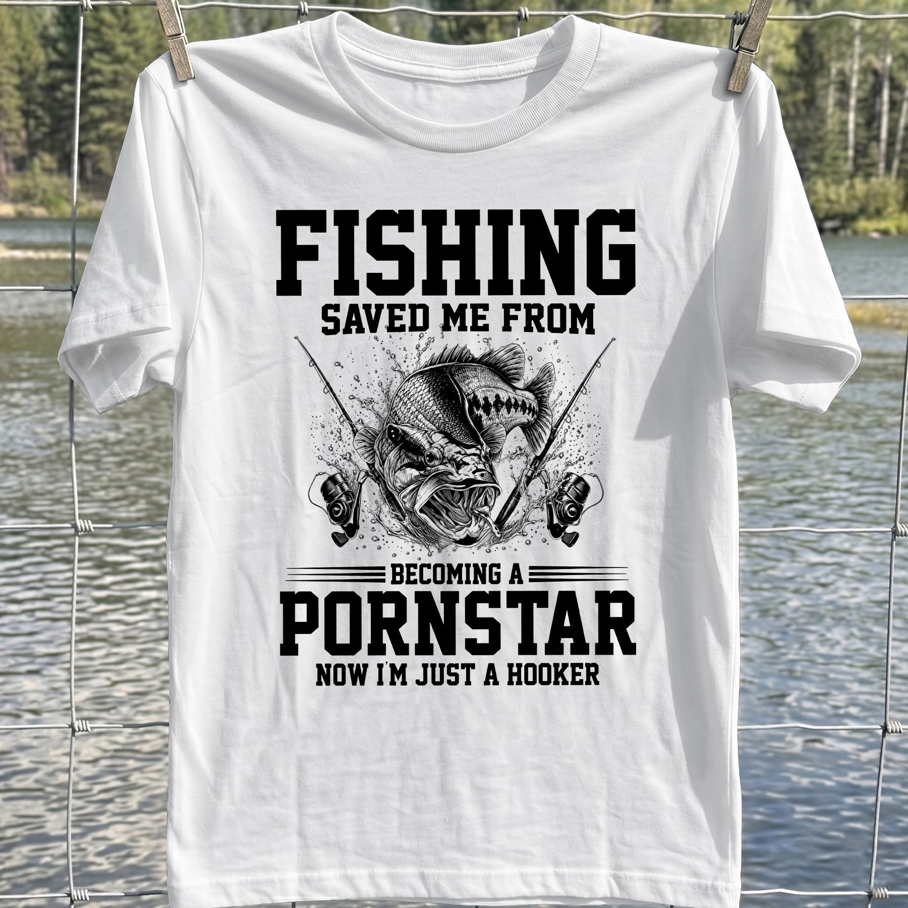 Fishing Hooker T-Shirt