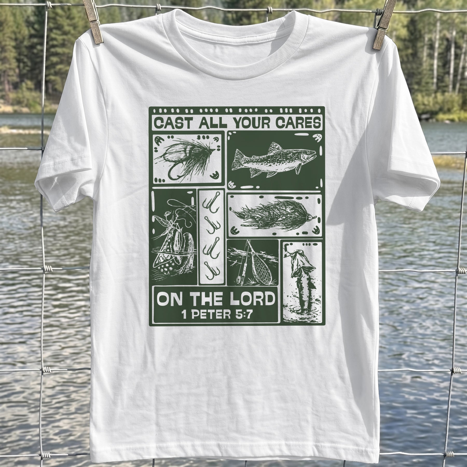Cast All Your Cares T-shirt
