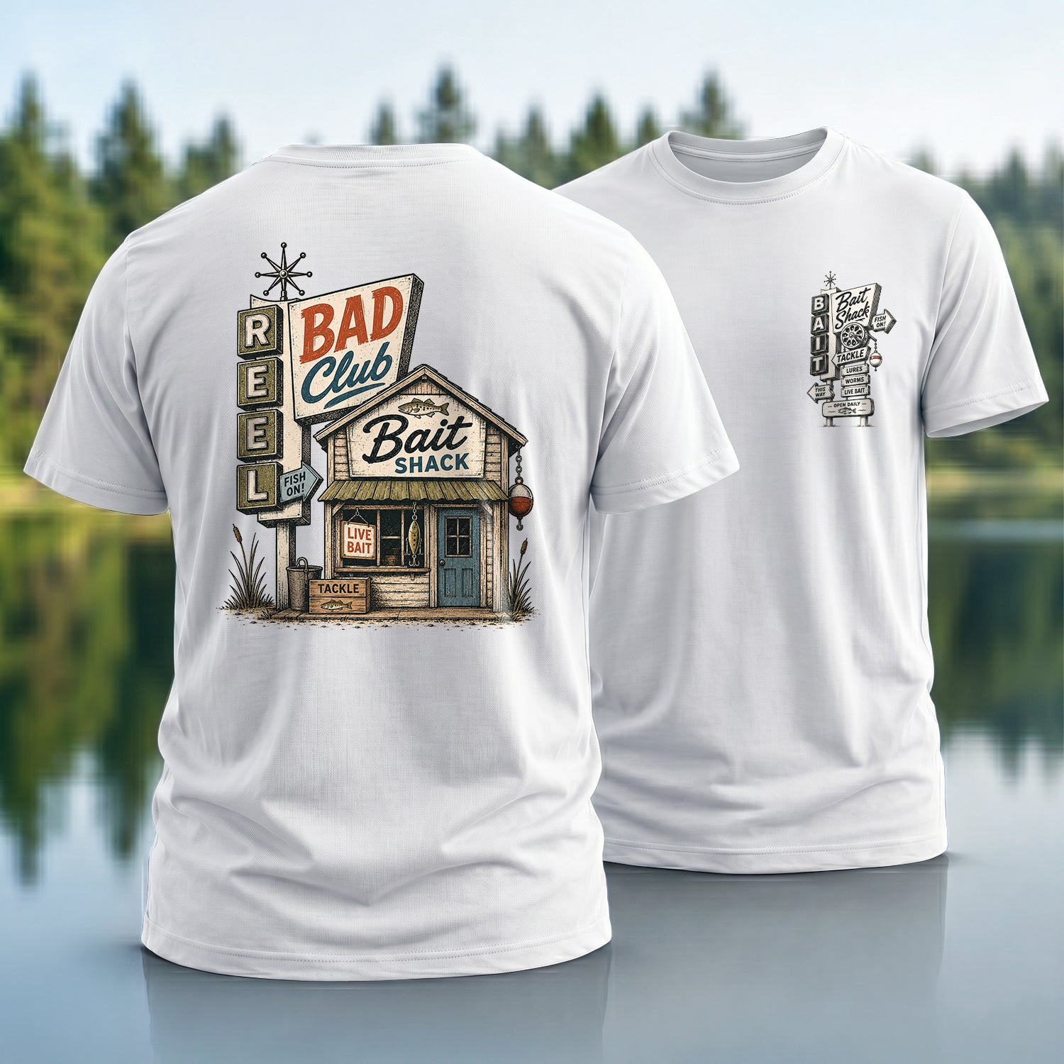 Reel Bad Bait Shack T-shirt