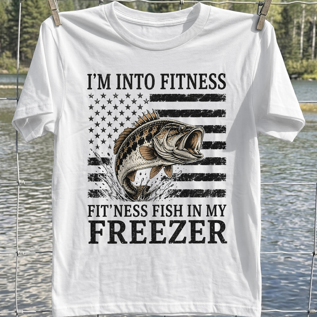 Fitness Fish Freezer T-Shirt