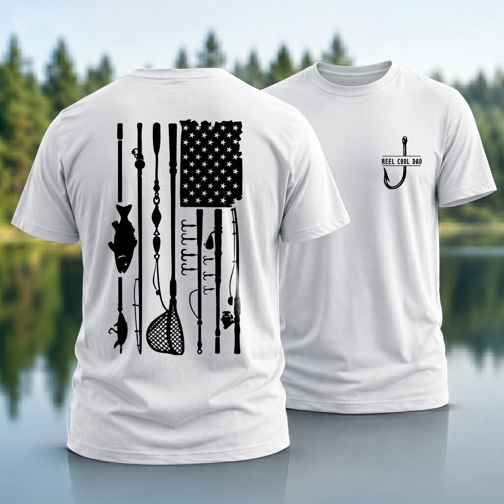 Patriotic Fishing T-Shirt