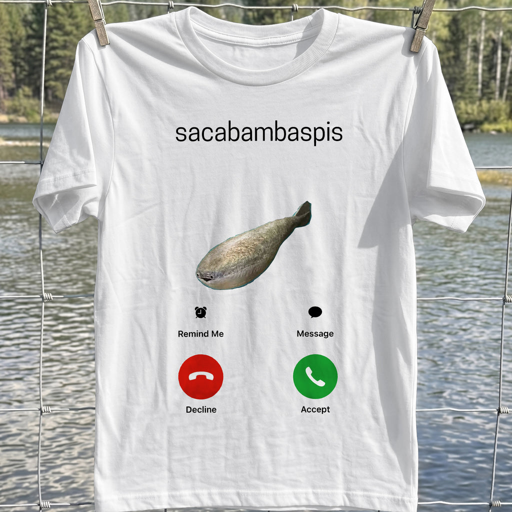 Sacabambaspis Fishing T-Shirt