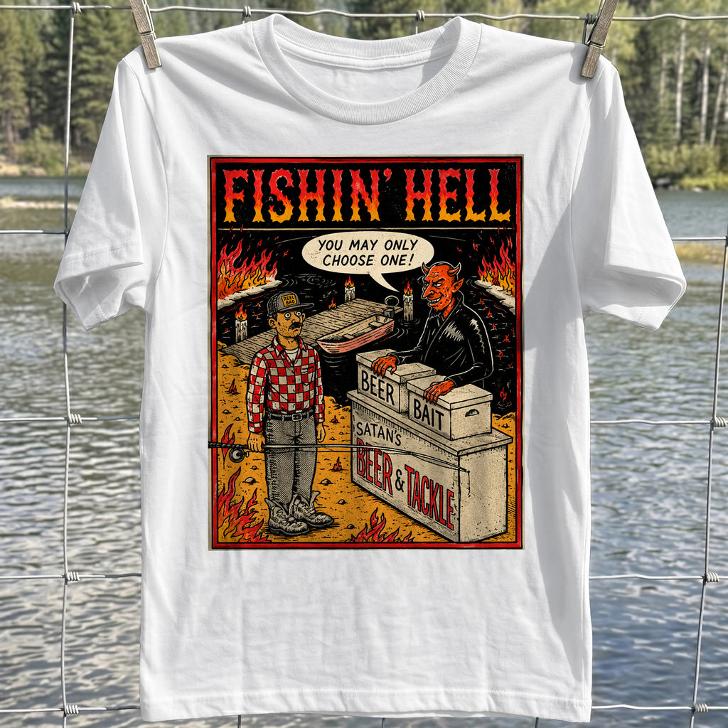 Fishing Hell T-shirt