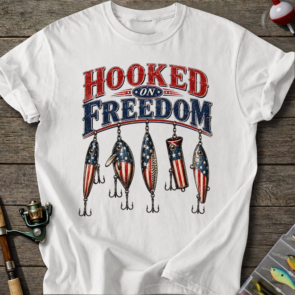 USA Fishing Lure T-Shirt