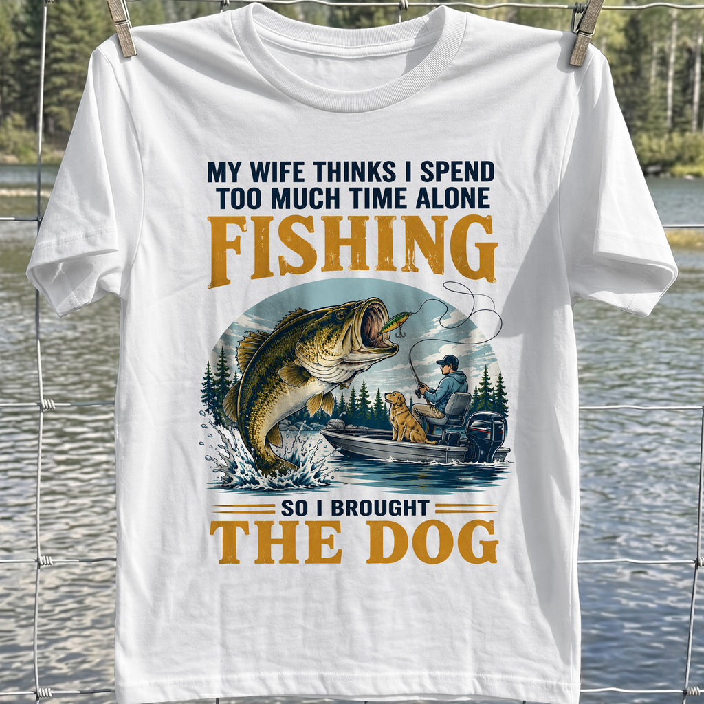 Fishing With My Dog T-Shirt