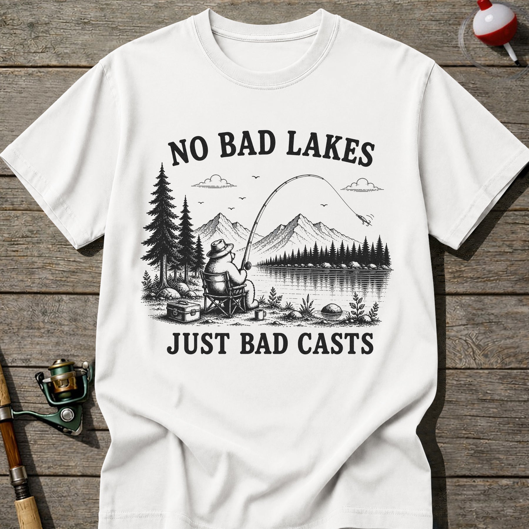 No Bad Lakes T-shirt