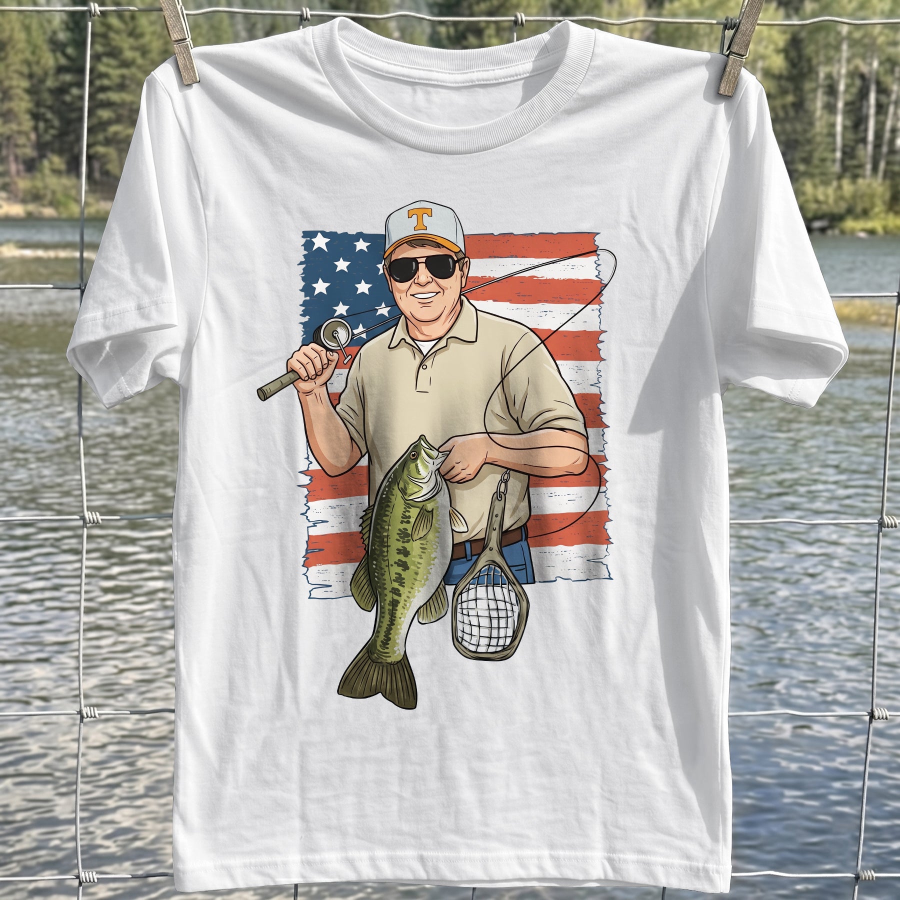 Bass Angler T-shirt