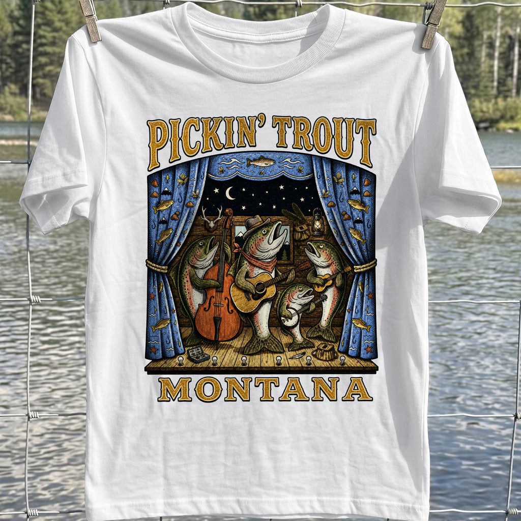Pickin' Trout Montana T-Shirt