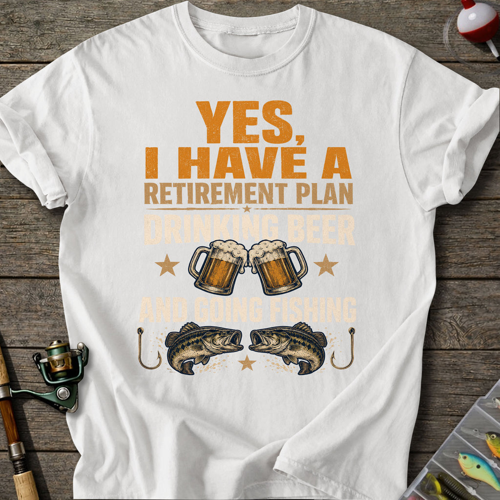 Beer Fishing Retirement T-Shirt