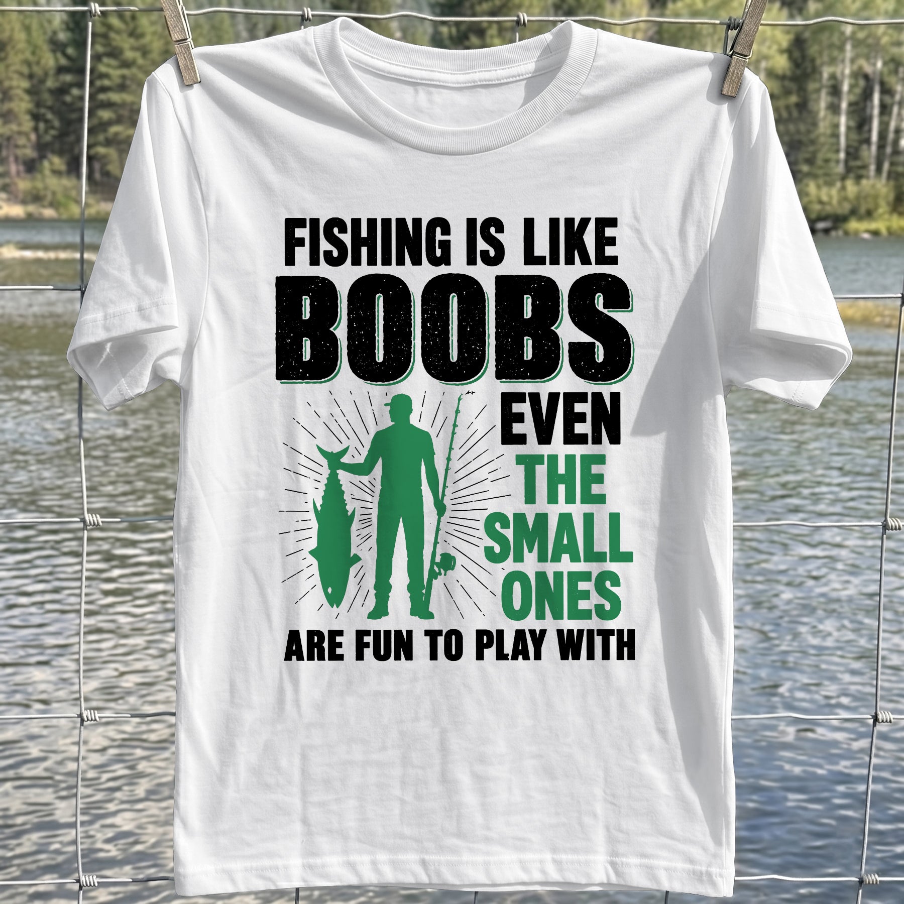 Fishing Boobs T-Shirt