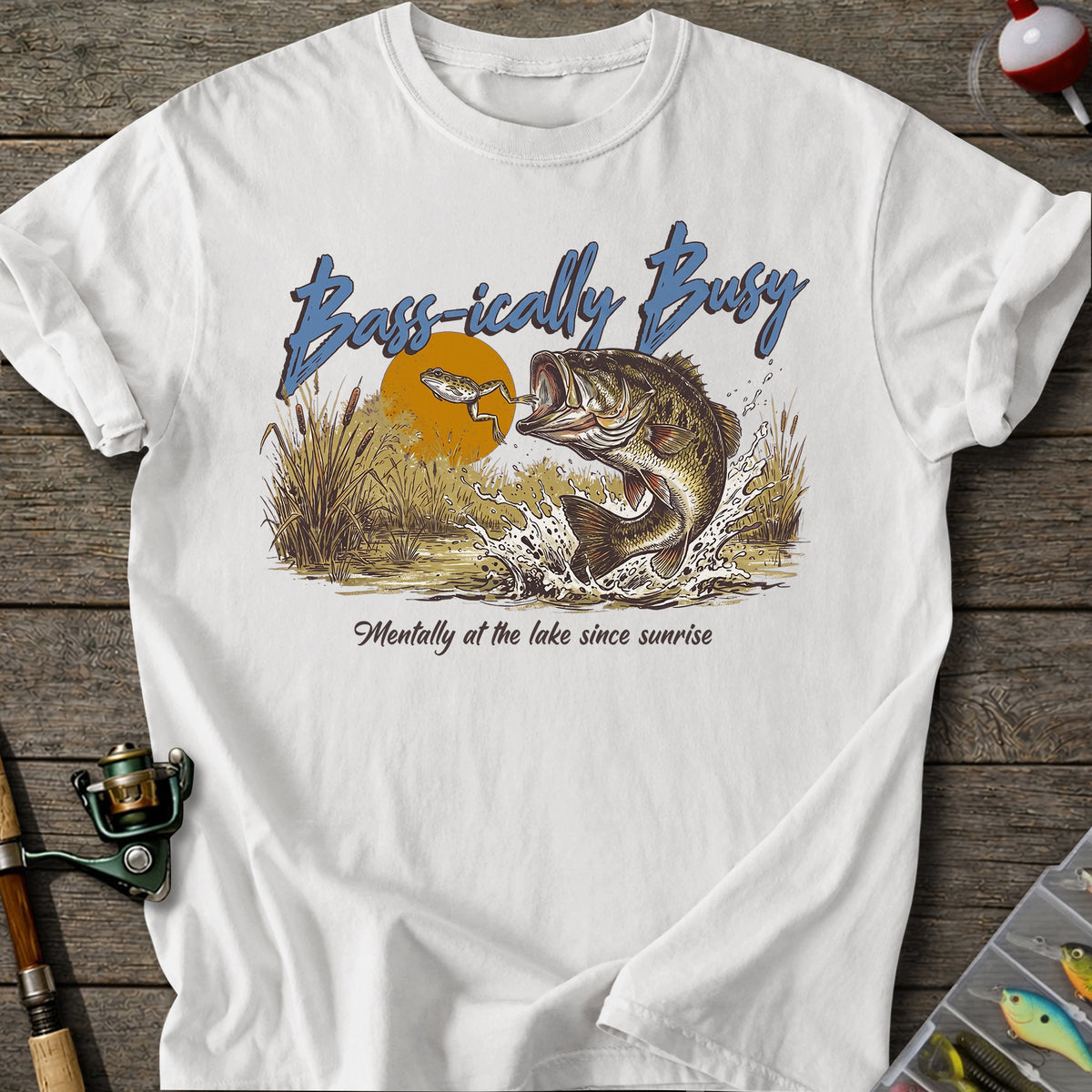 Bass-ically Busy Tshirt