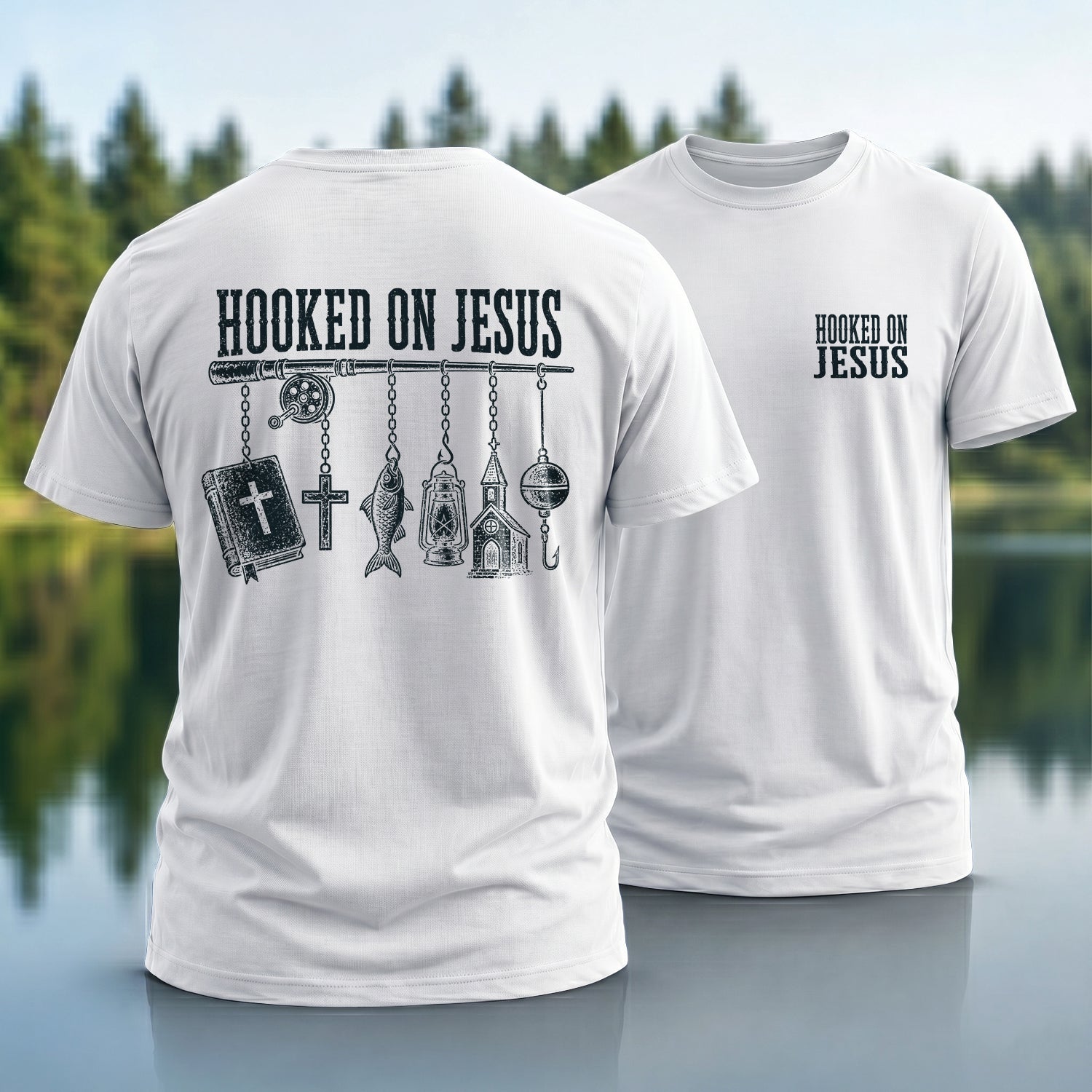 Hooked On Jesus T-Shirt