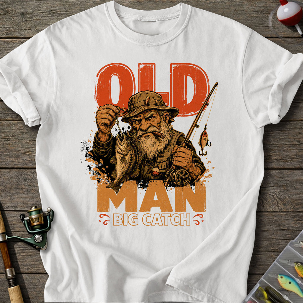 Old Man Big Catch T-shirt