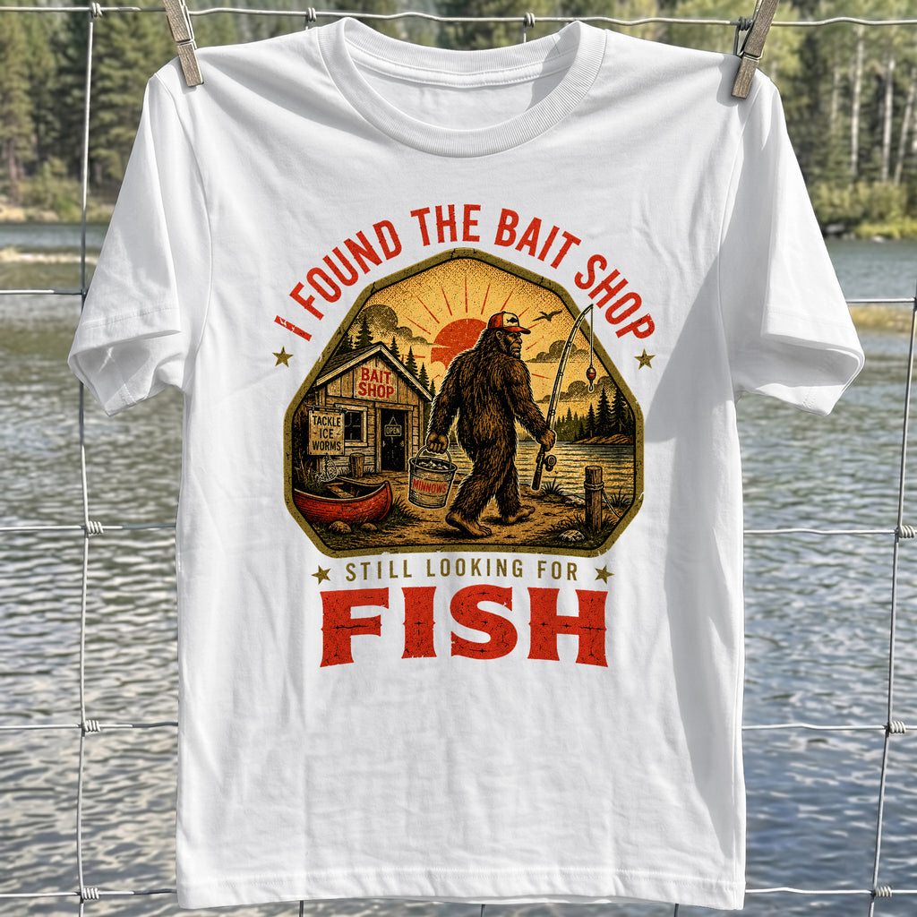 Bigfoot Bait Shop T-shirt