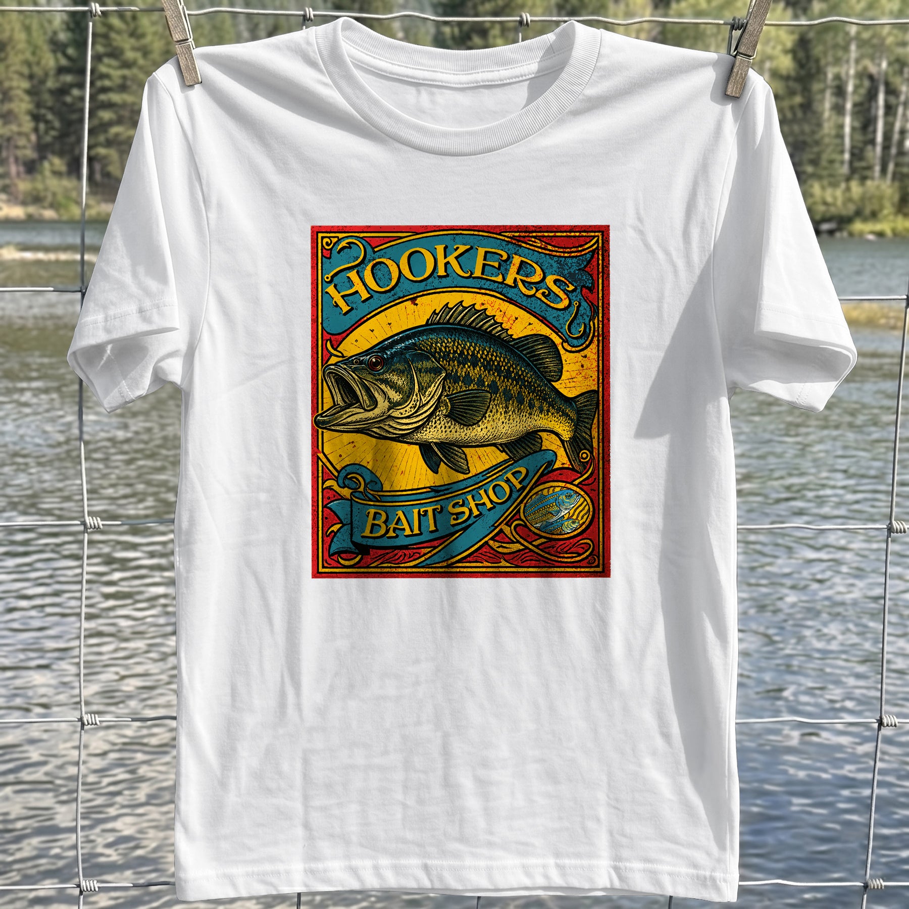 Hookers Bait Shop T-Shirt