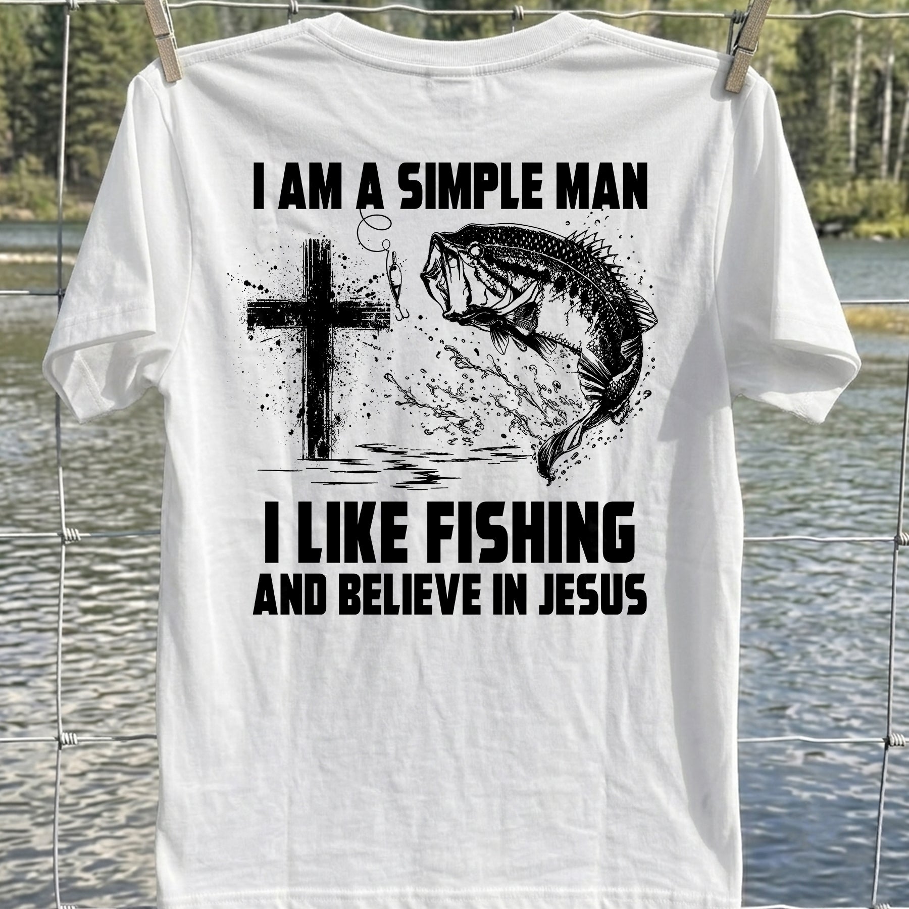 Simple Man Jesus T-Shirt