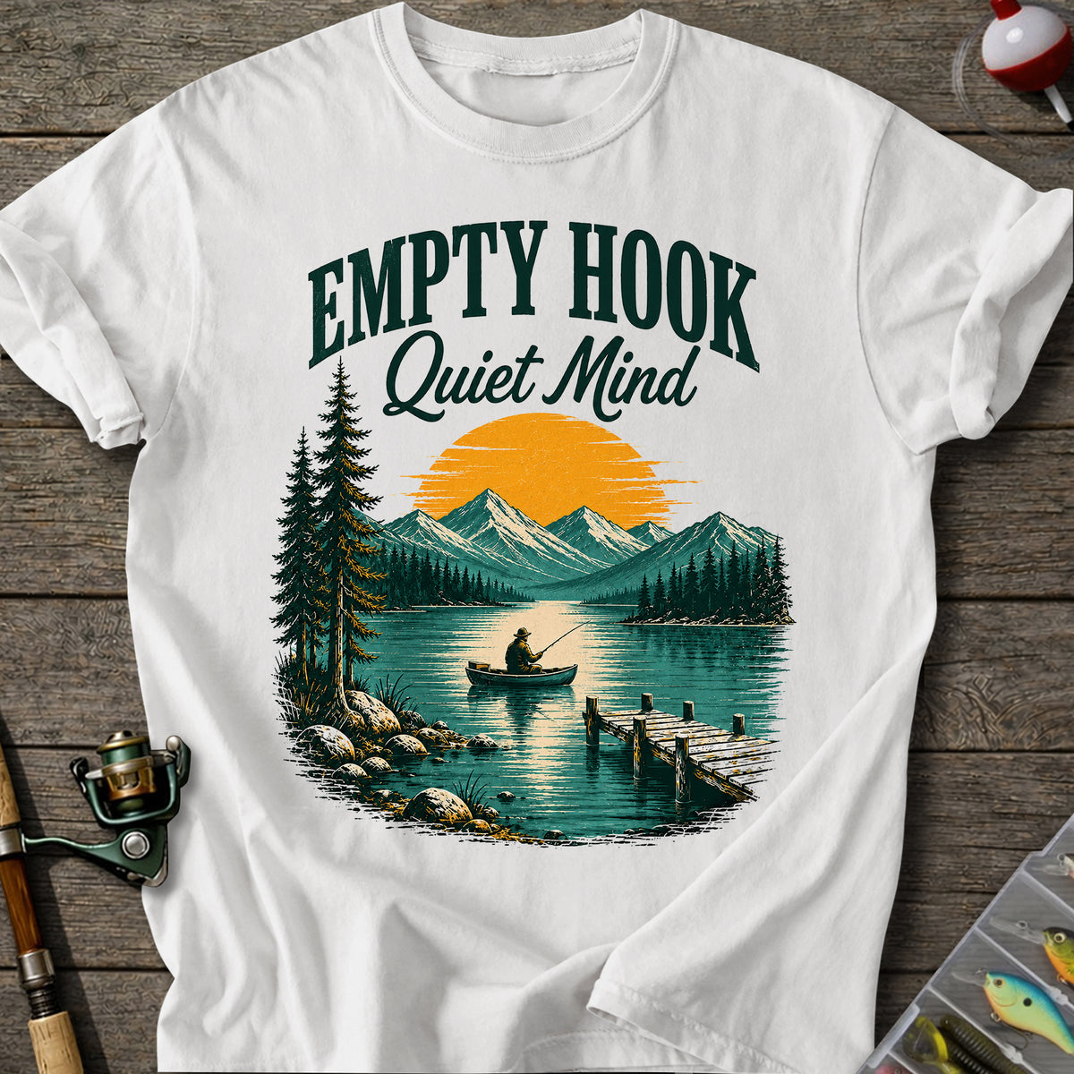 Empty Hook Quiet Mind T-shirt