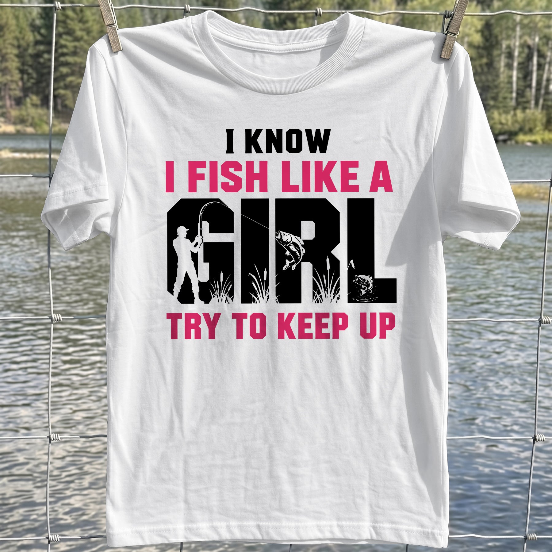 Fish Like Girl T-shirt