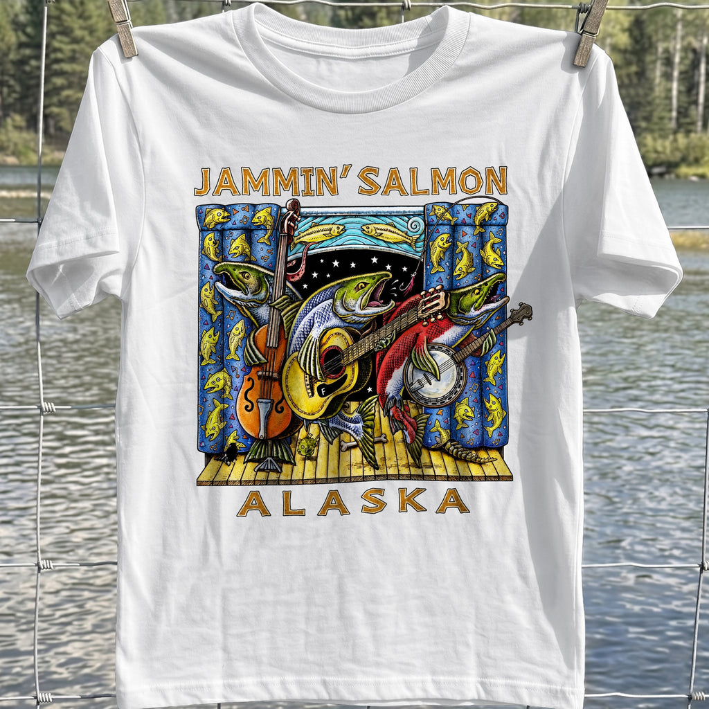 Jammin' Salmon Alaska T-Shirt