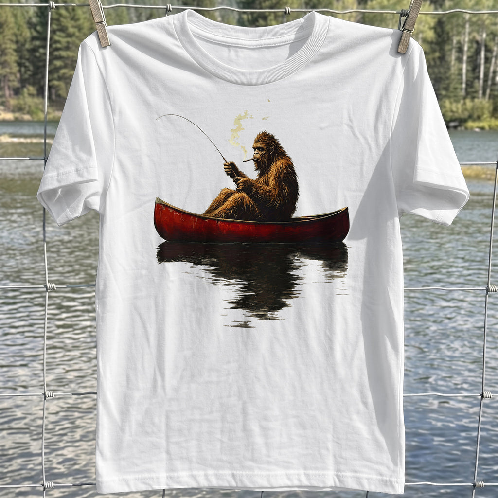 Sasquatch Canoe T-shirt