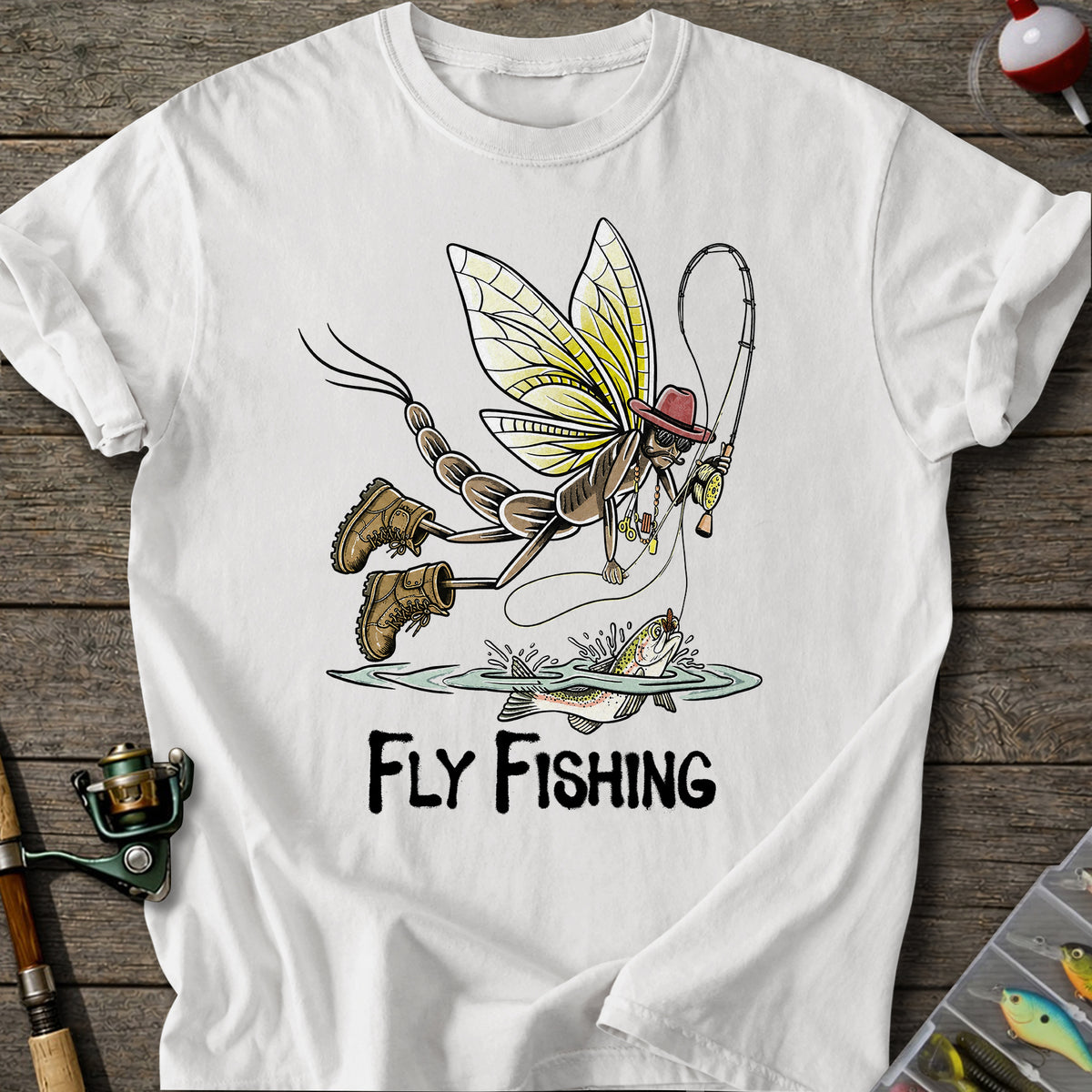 Mayfly Fly Fishing T-Shirt