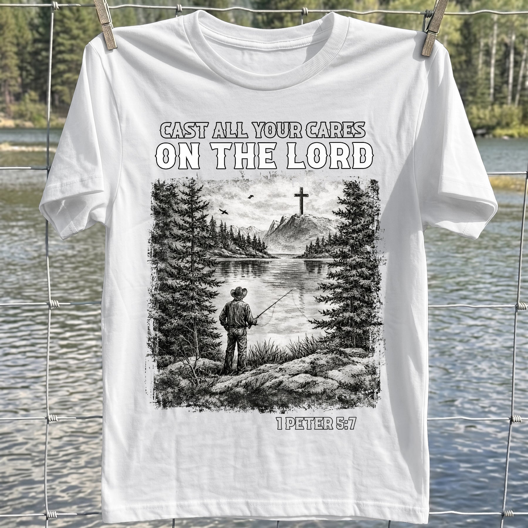 Cast All On Lord Tshirt