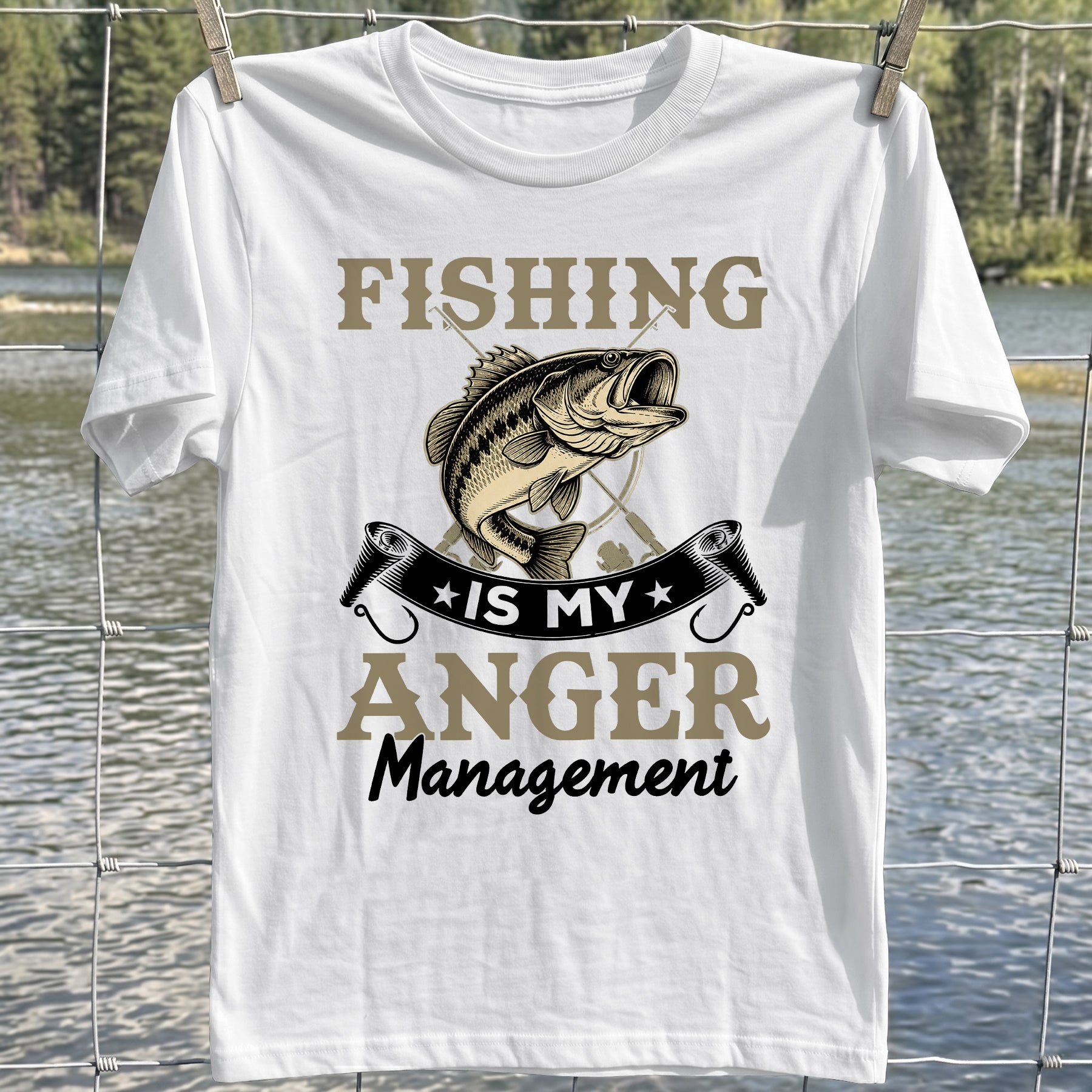 Fishing Anger Management T-Shirt