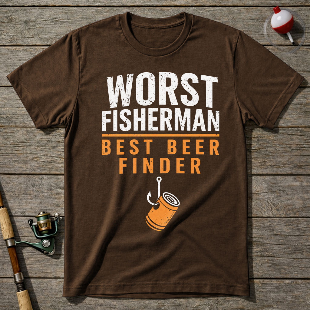 Worst Fisherman Best Beer T-Shirt