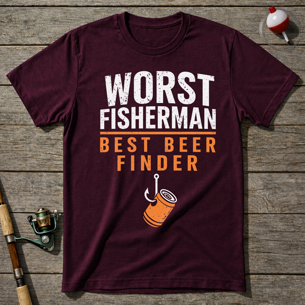 Worst Fisherman Best Beer T-Shirt