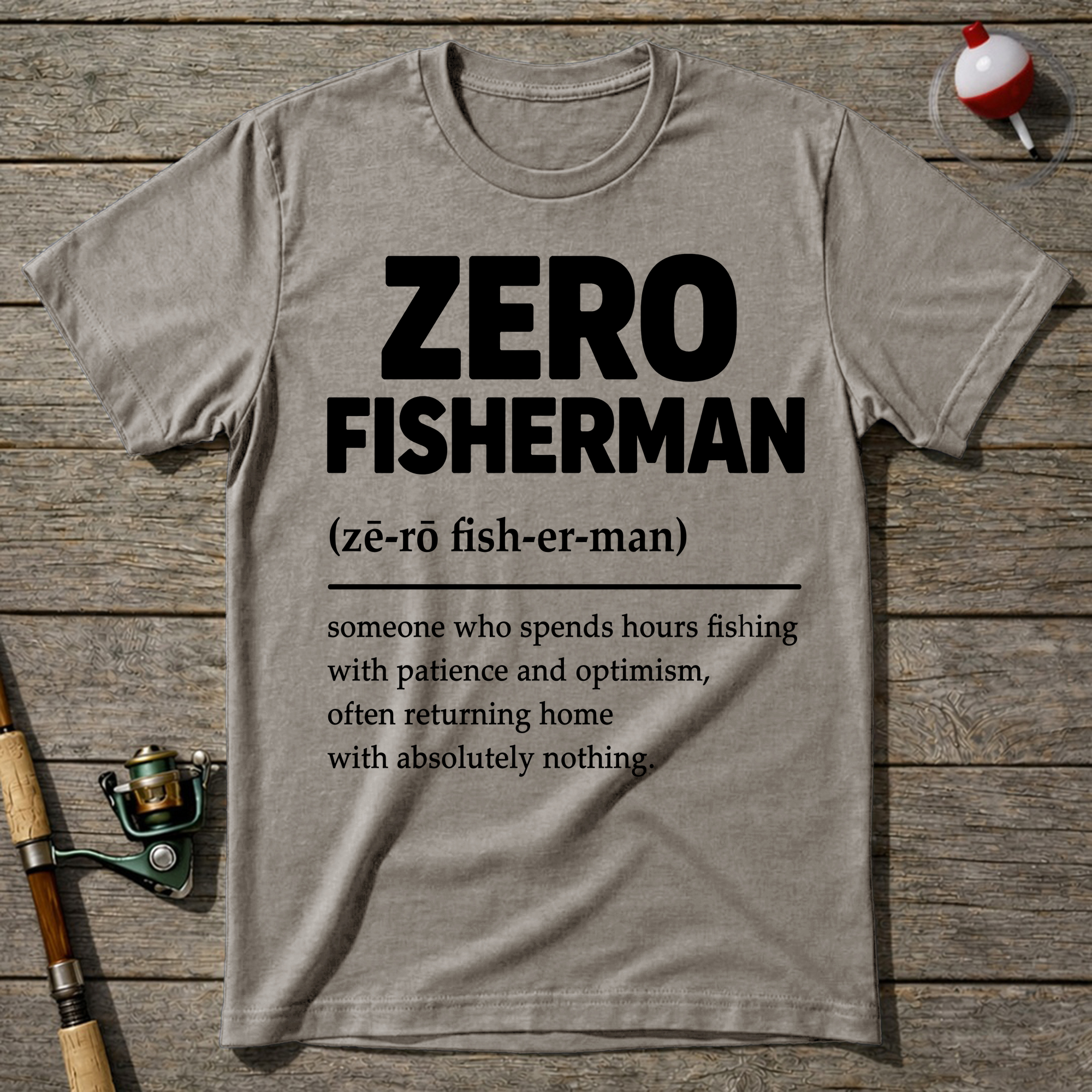 Zero Fisherman T-Shirt — Sand