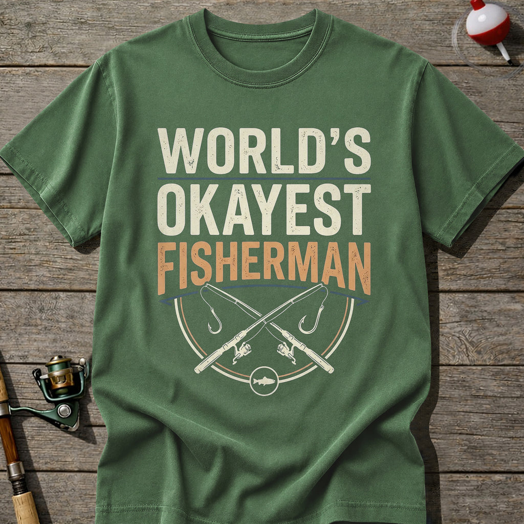 World’S Okayest Fisherman T-Shirt
