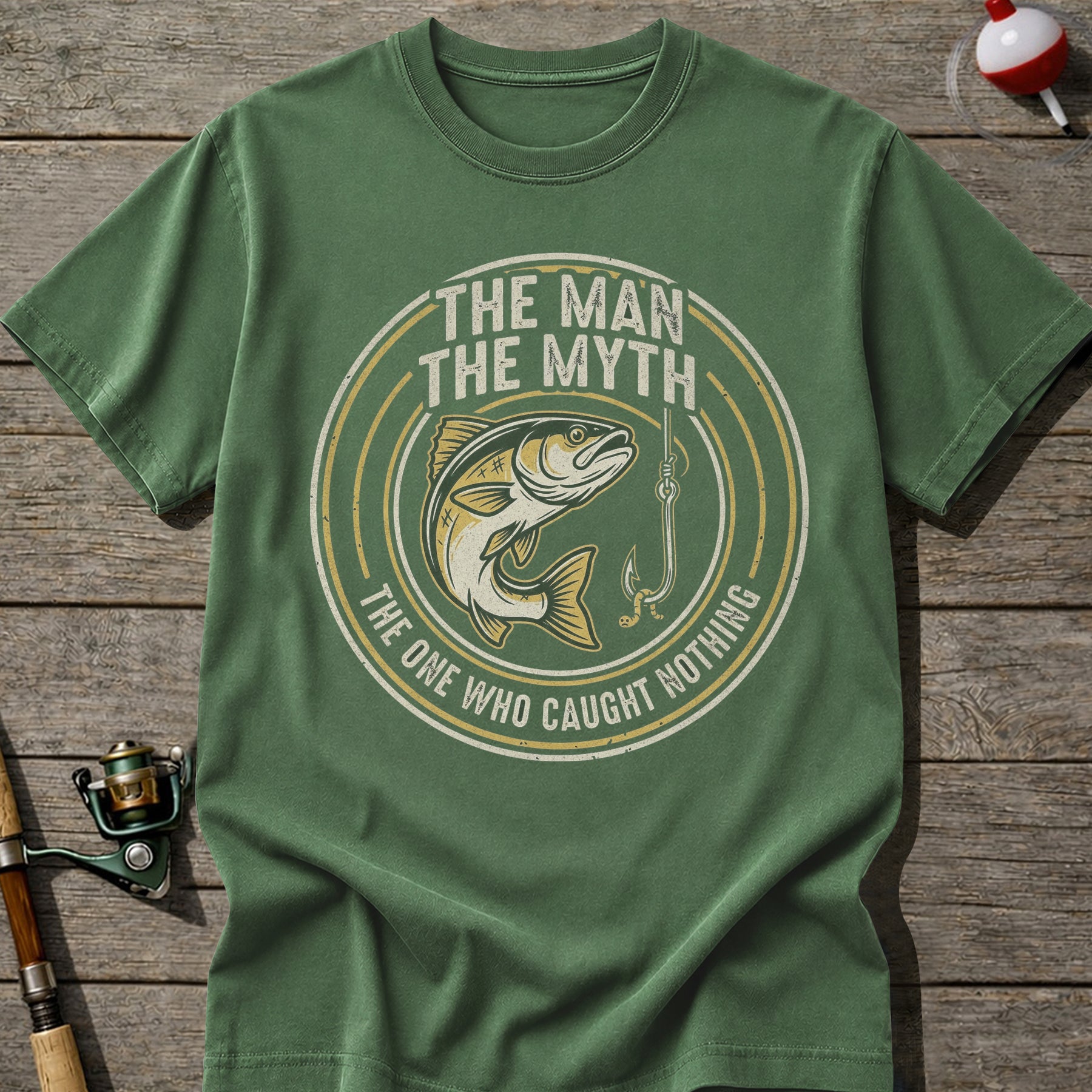 The Man The Myth Caught Nothing T-Shirt