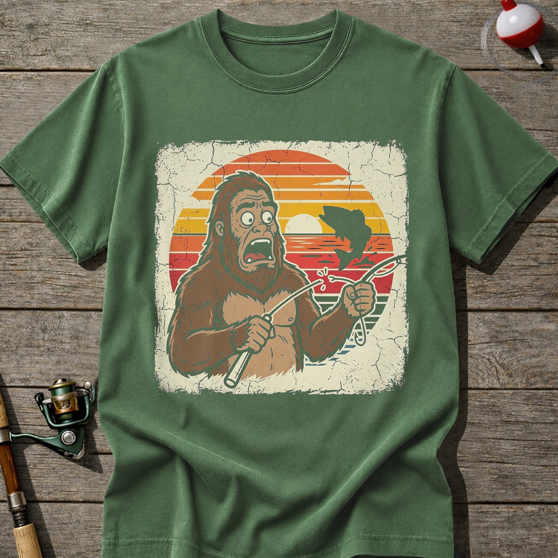 Sasquatch Angler T-Shirt